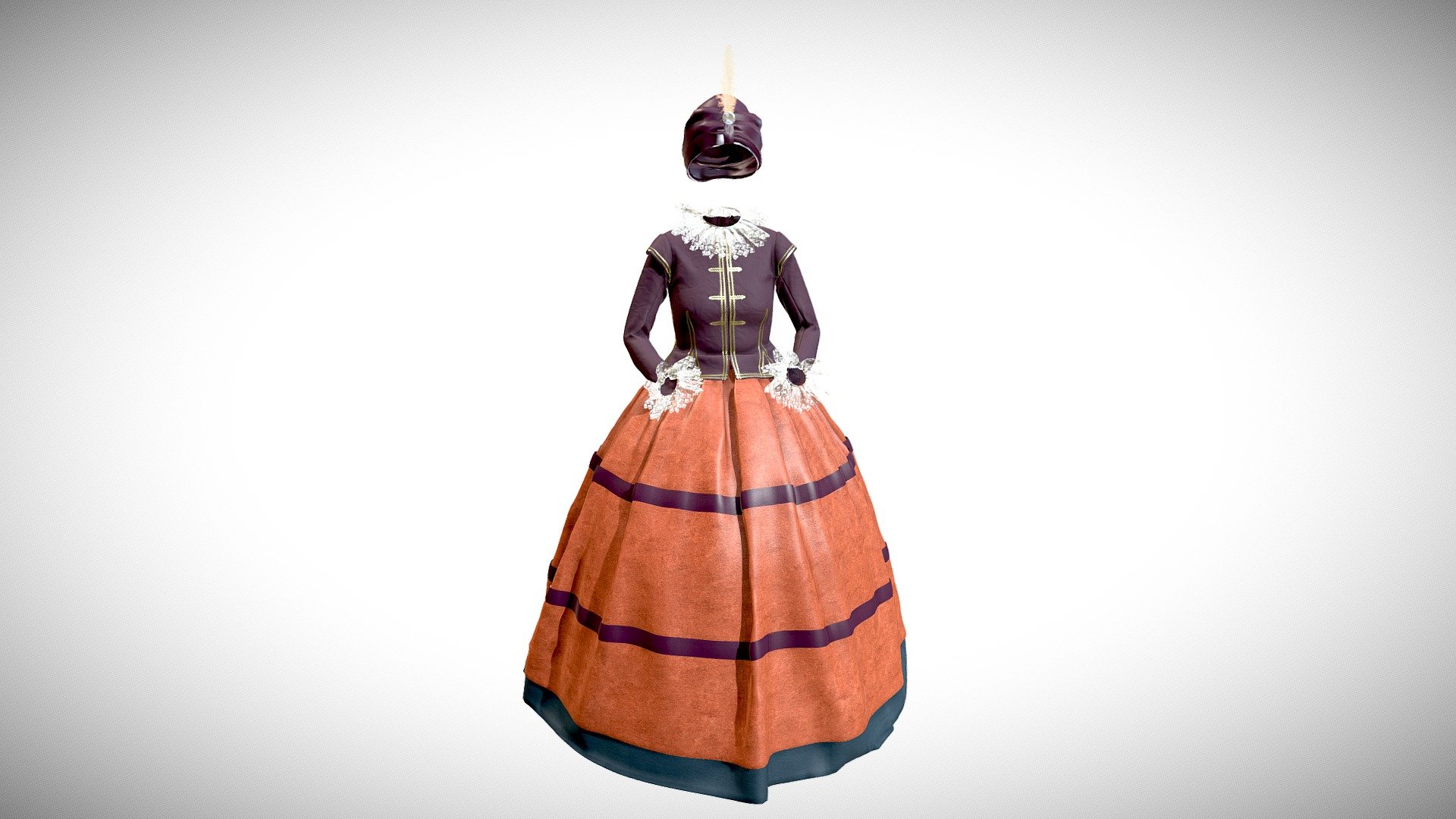 Pigasia’ costume from a historical engraving