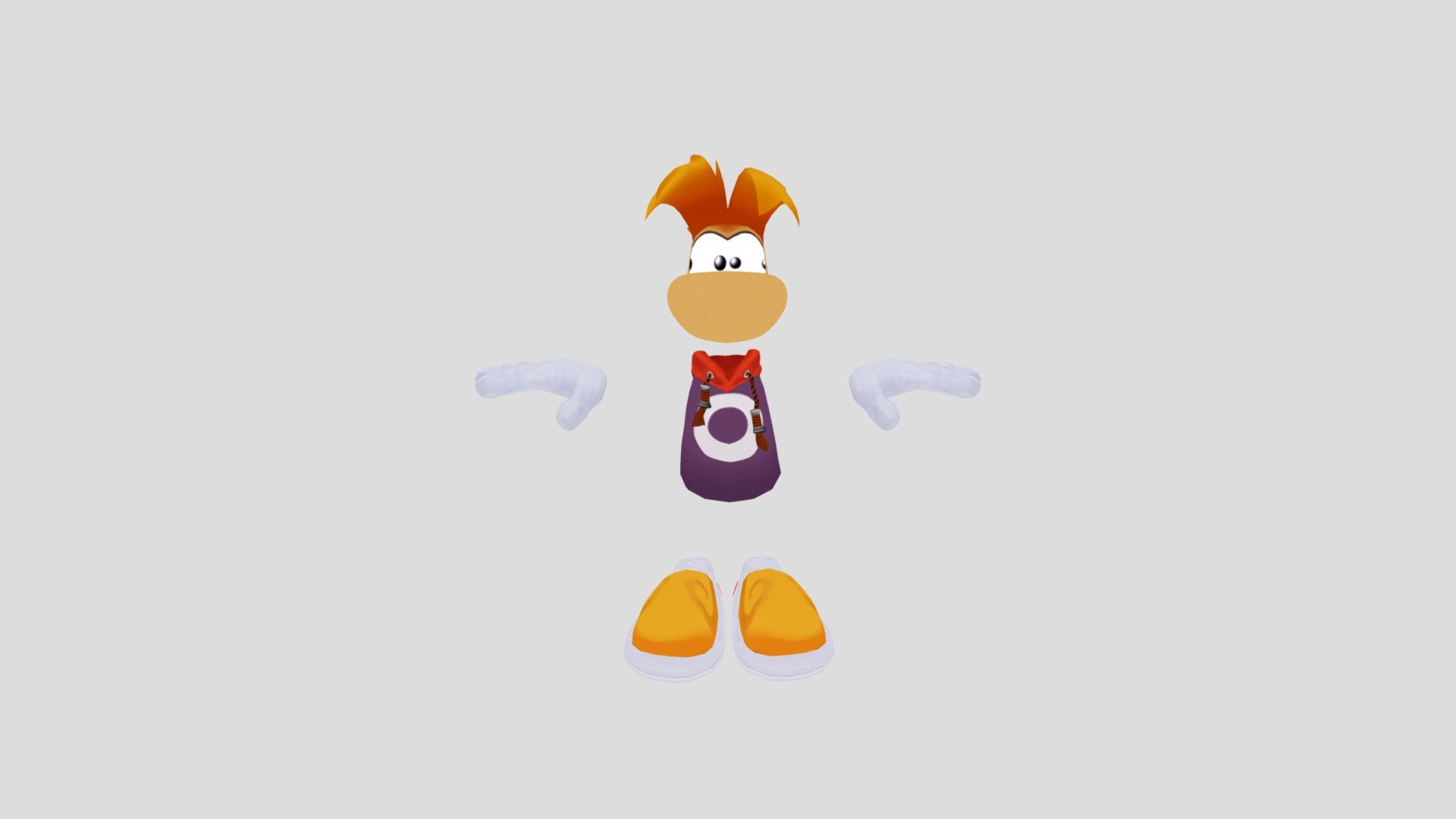 Xbox_ Rayman Raving Rabbids - Rayman - Download Free 3D model by S.G.M ...