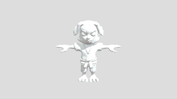 dog 3D Model