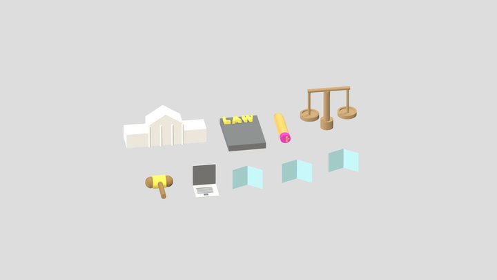 BaieG-SPRUE-FullColorLineup 3D Model