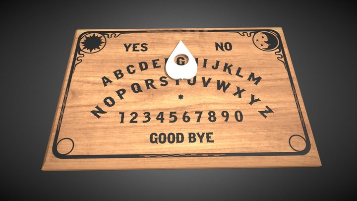 Ouija board 3D Model
