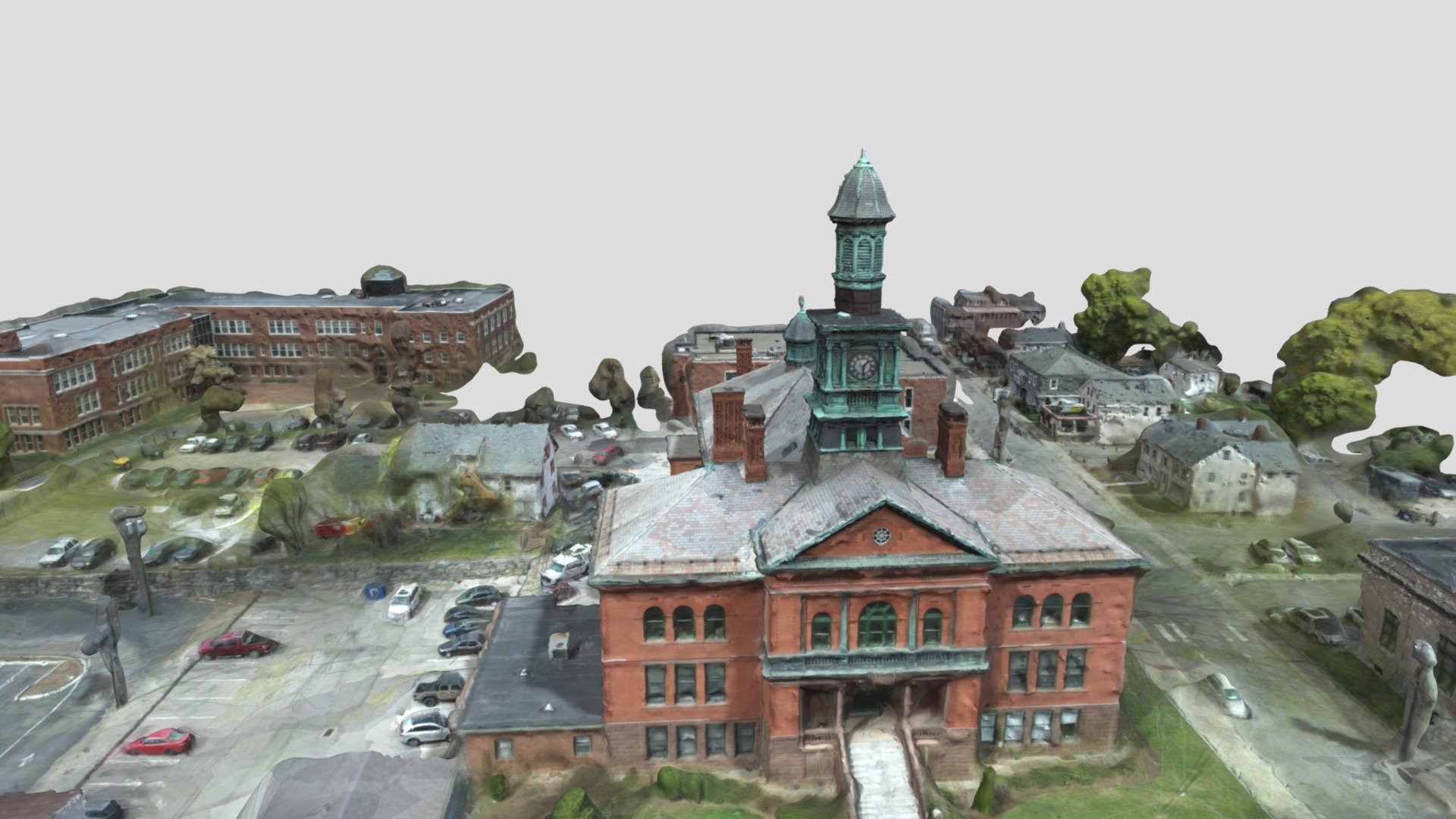 Windham Town Hall 3D model by wth3d [64b3584] Sketchfab