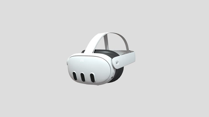Meta quest 3 3D Model