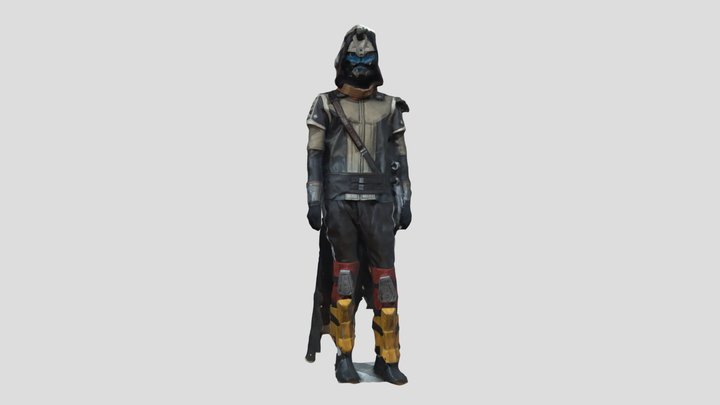 Cayde-6 Cosplay 3D Model