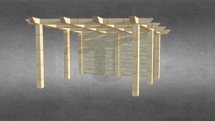 Pergola 134 3D Model