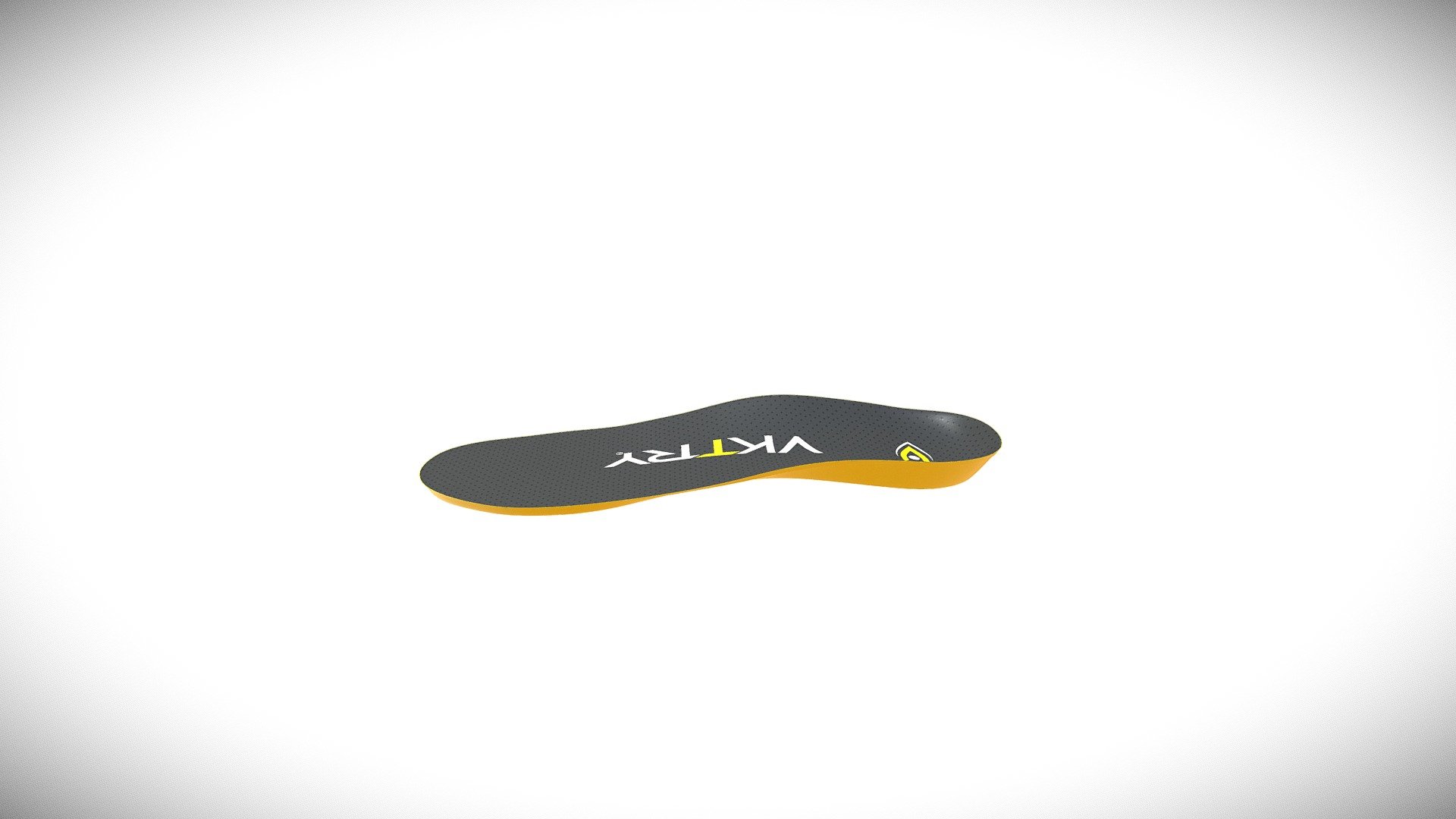 Gold VK Carbon Fiber Performance Insole 3D model by U&W Viz (UnW_Viz