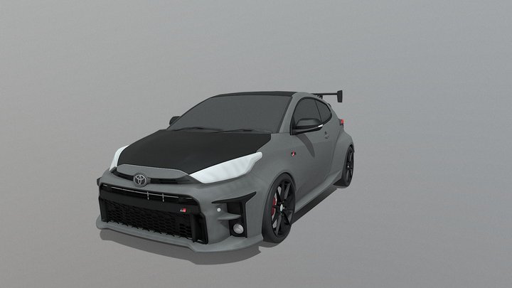 2023 Toyota GRMN Yaris 3D Model