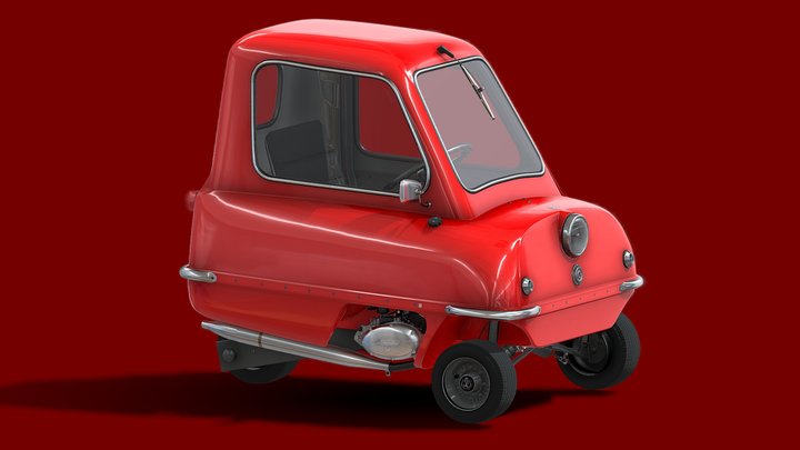 1962 Peel P50 – Gratis 3D-model STL