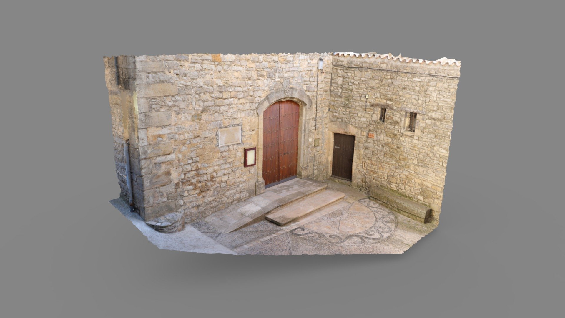 PORTALADA ESGLÉSIA SAVALLÀ DEL COMTAT