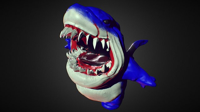 Gros Requin 3D Model