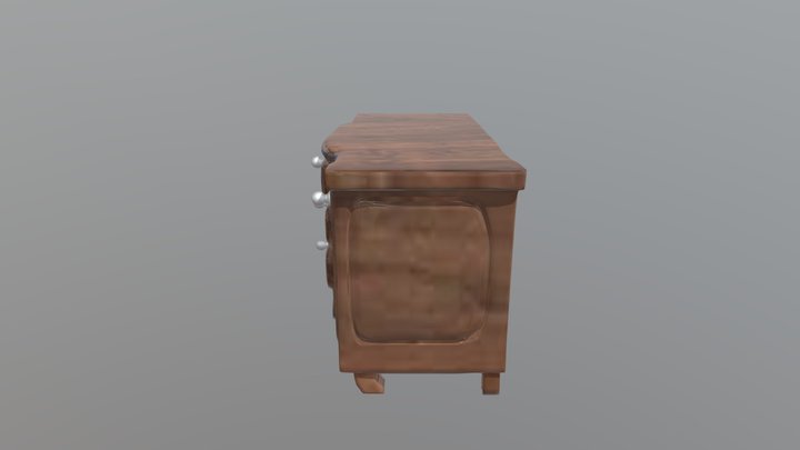 Chest of drawers Re-Materialed – Free 3D Model STL