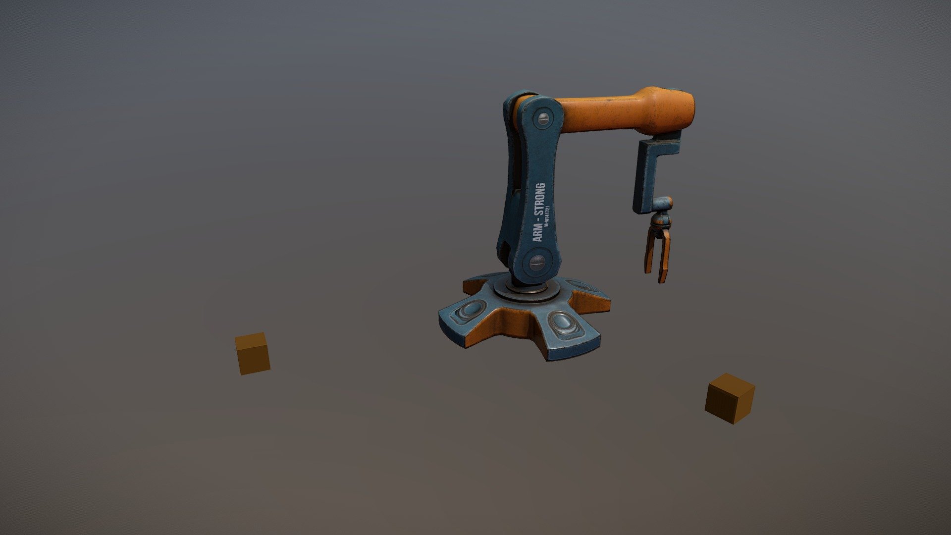 Robot Arm Animation Download Free 3D model by nerdygaytor [64b914c] Sketchfab