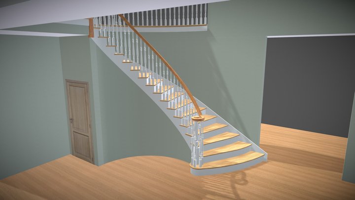 2109 - Baird & Costa Stair 3D Model