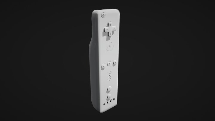 WII Controller 3D Model
