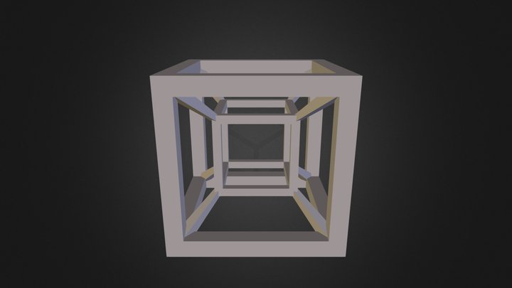 Tesseract 3D Model
