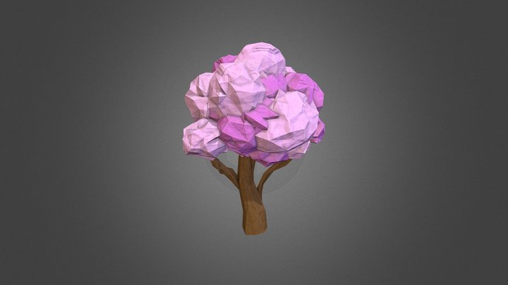 Paper Tree 3D Model