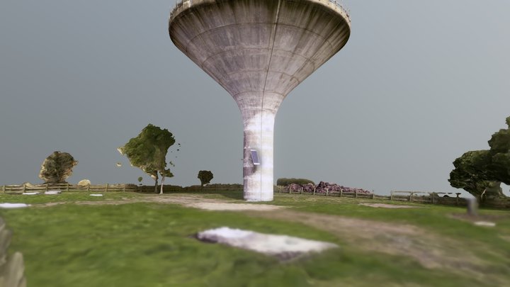 RC_MorwickWater Tower 3D Model