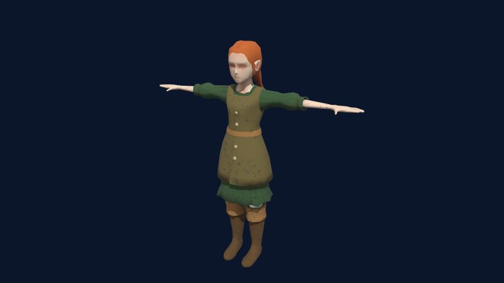 Gretel 3D Model