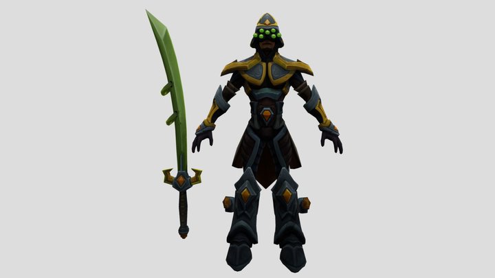 Master Yi 3D Model