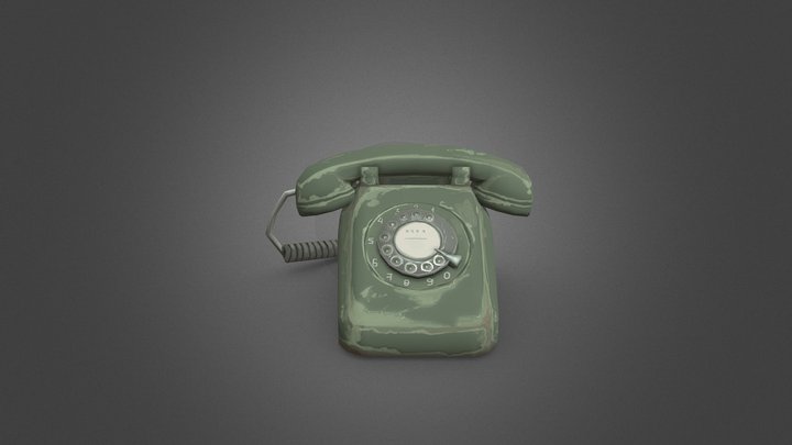 Rоtаrу Рhоnе 3D Model