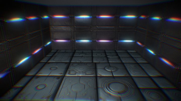 Sci-Fi Scene Textures Showdown 2 3D Model