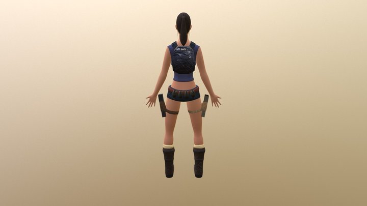 Tomb Raider 3D Model