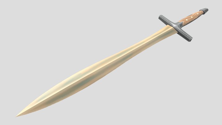 Xiphos - Low-Poly PS2/Gamecube-stylized Realism 3D Model