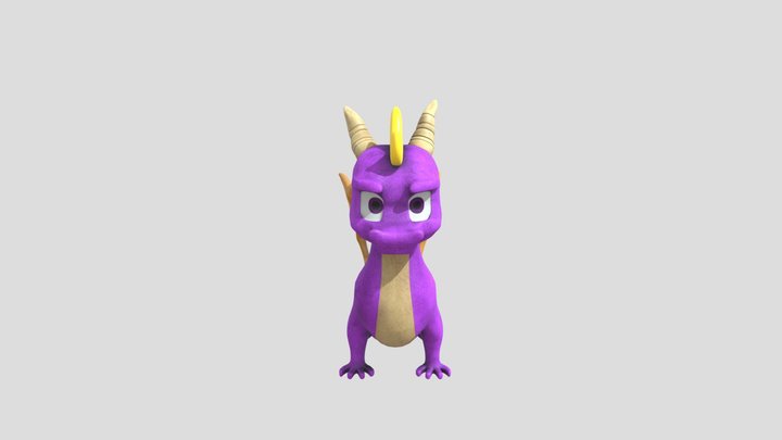 spyro 3D model 3D Model