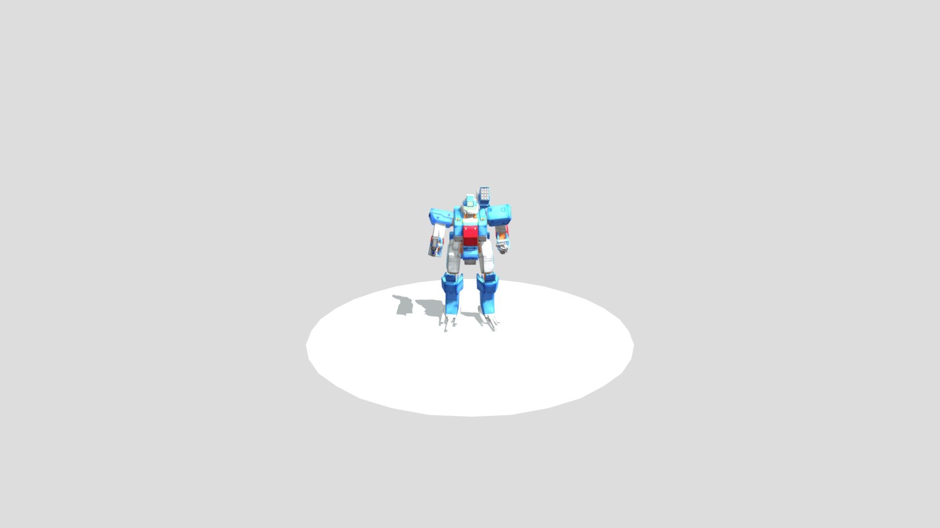 blender、ロボット