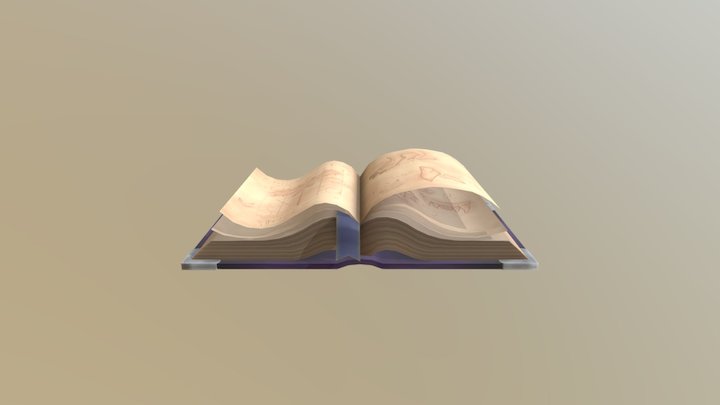 Dragonology Book 3D Model