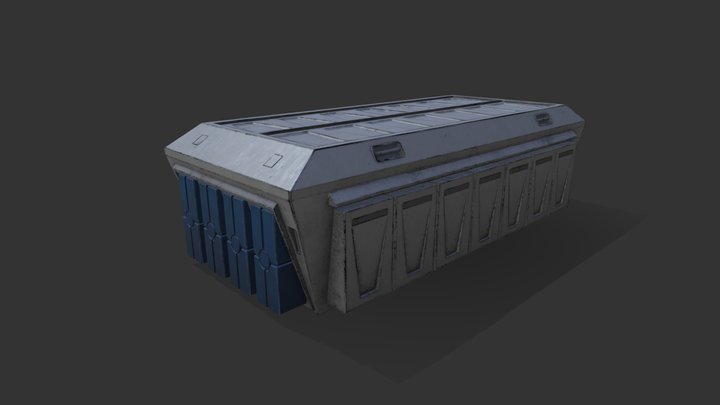 Star Wars Imperial Container 3D Model