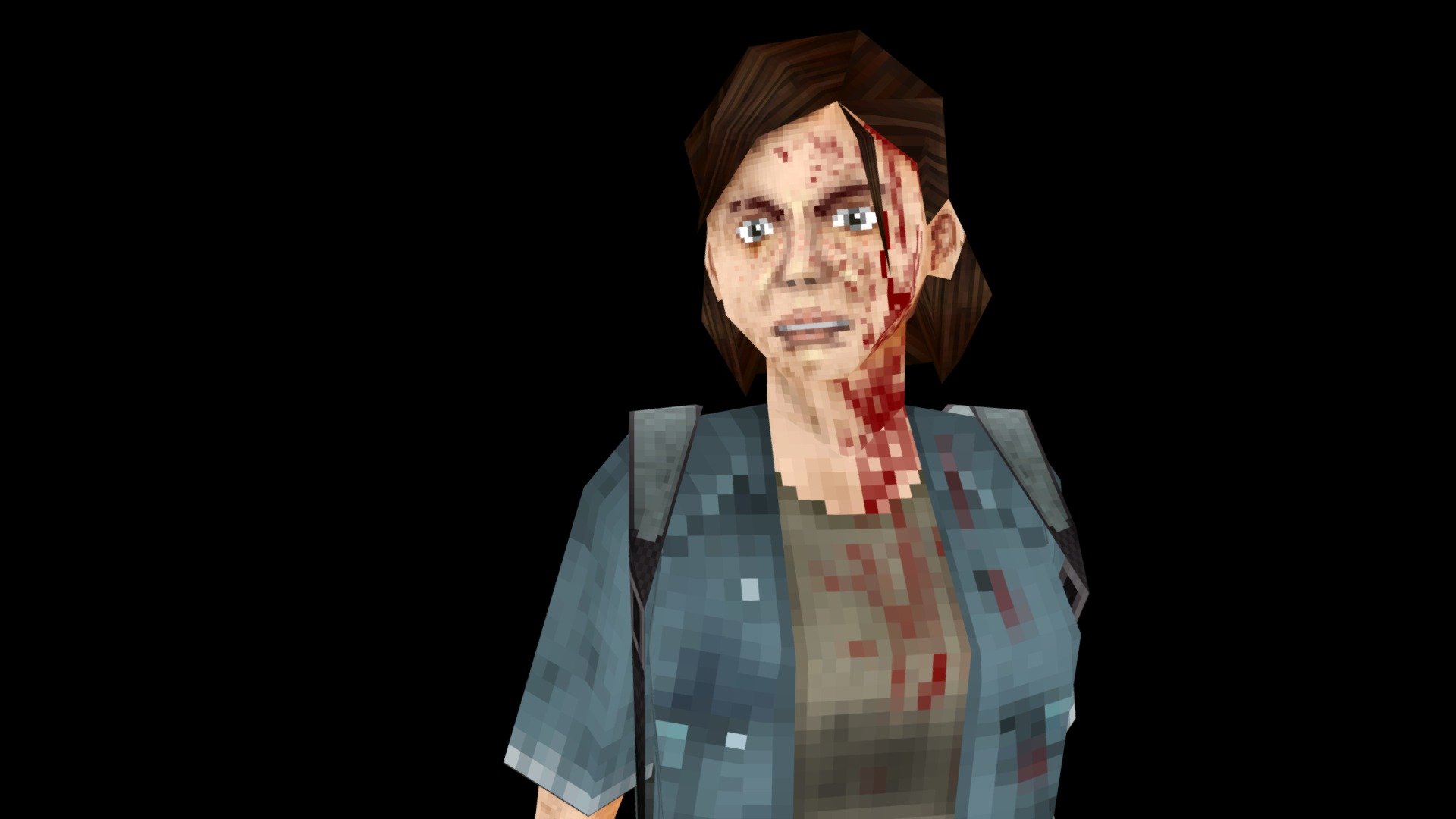 The Regressor, Low Poly Ellie from the Last of Us Part ll Model