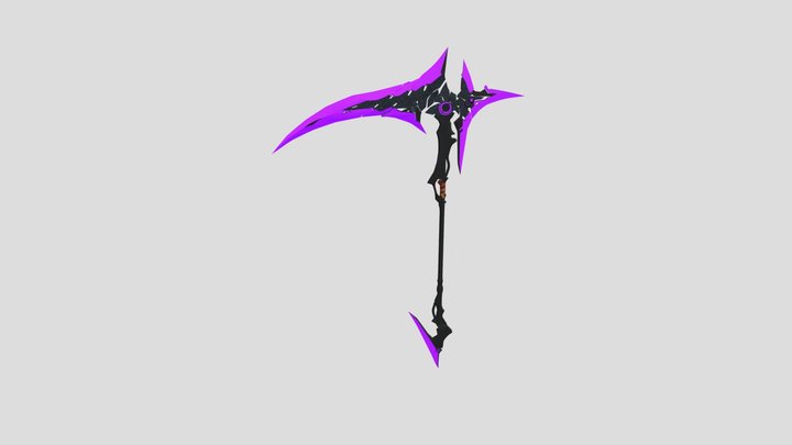 Neon Scythe 3D Model