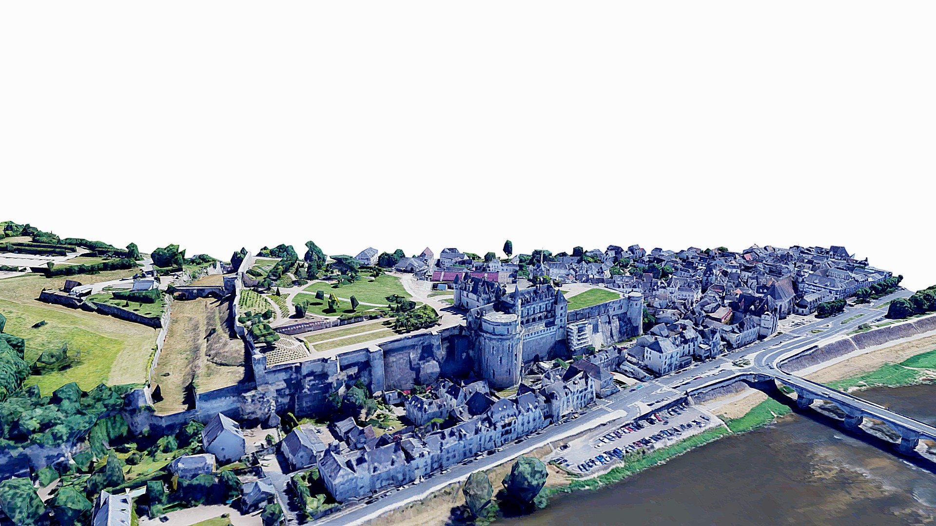 Château de Chambord,castle,scan,map - 3D model by SENSIET (@asensio)  [19273eb]