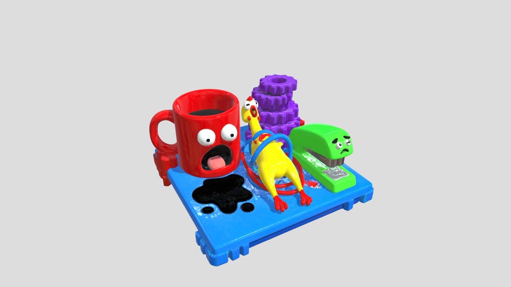 aWkWard series - Mischief on a Toy Platform