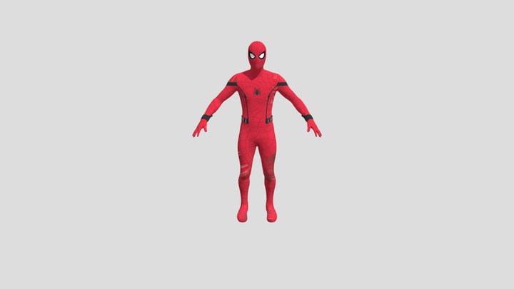 SPIDEMAN HOMECOMING SUIT 3D Model