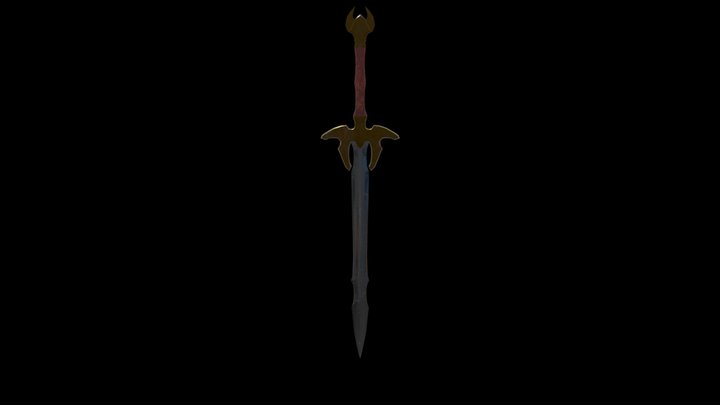 Heimdall's sword 3D Model