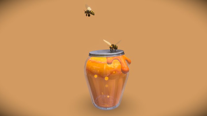 Are you Hungry Honey ? 3D Model