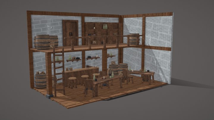 Taverna 3D Model