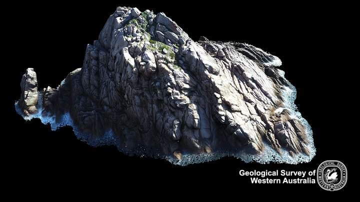 Sugarloaf Rock 3D Model