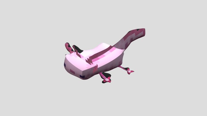 sussy axolotl 3D Model