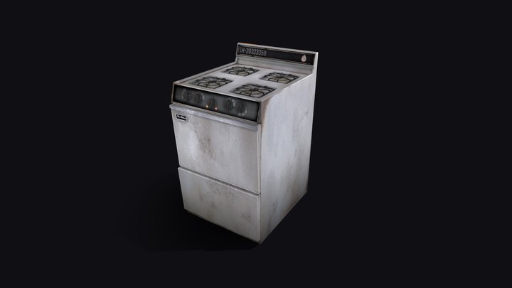Silent Hill 4 : The Room Gas Stove Recreation 3D Model