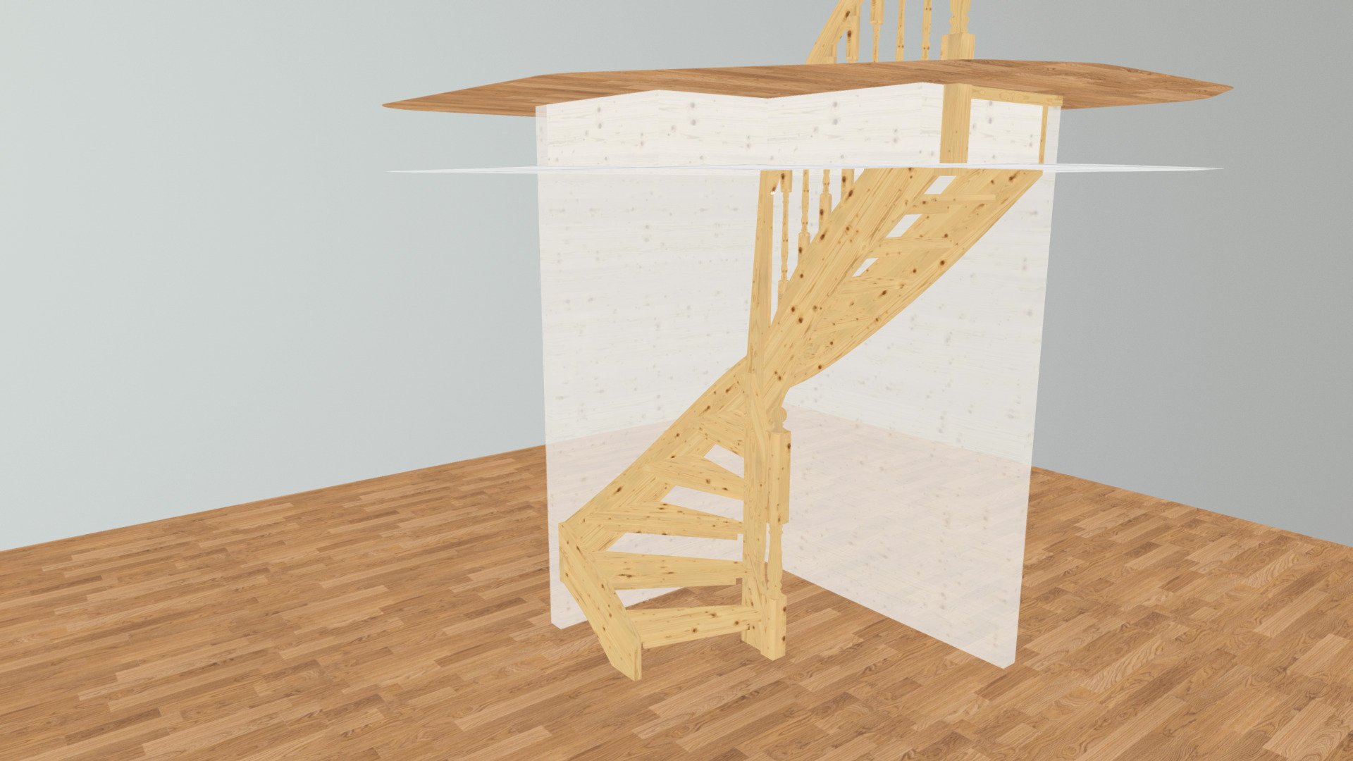 Trapp - 3D model by GronvoldSnekkerverksted [64c9094] - Sketchfab