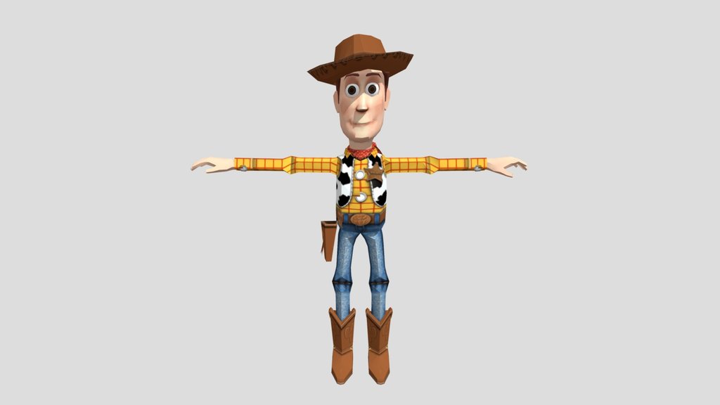 Woody PS2 Cutscenes T Pose