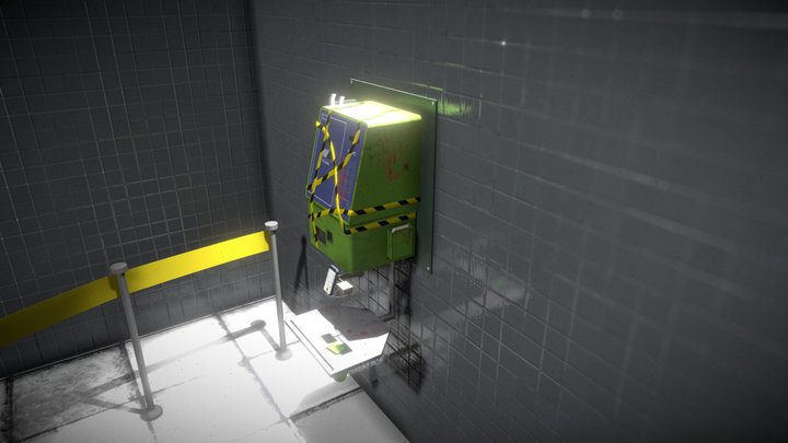 Telephone | Free Scene 3D Model