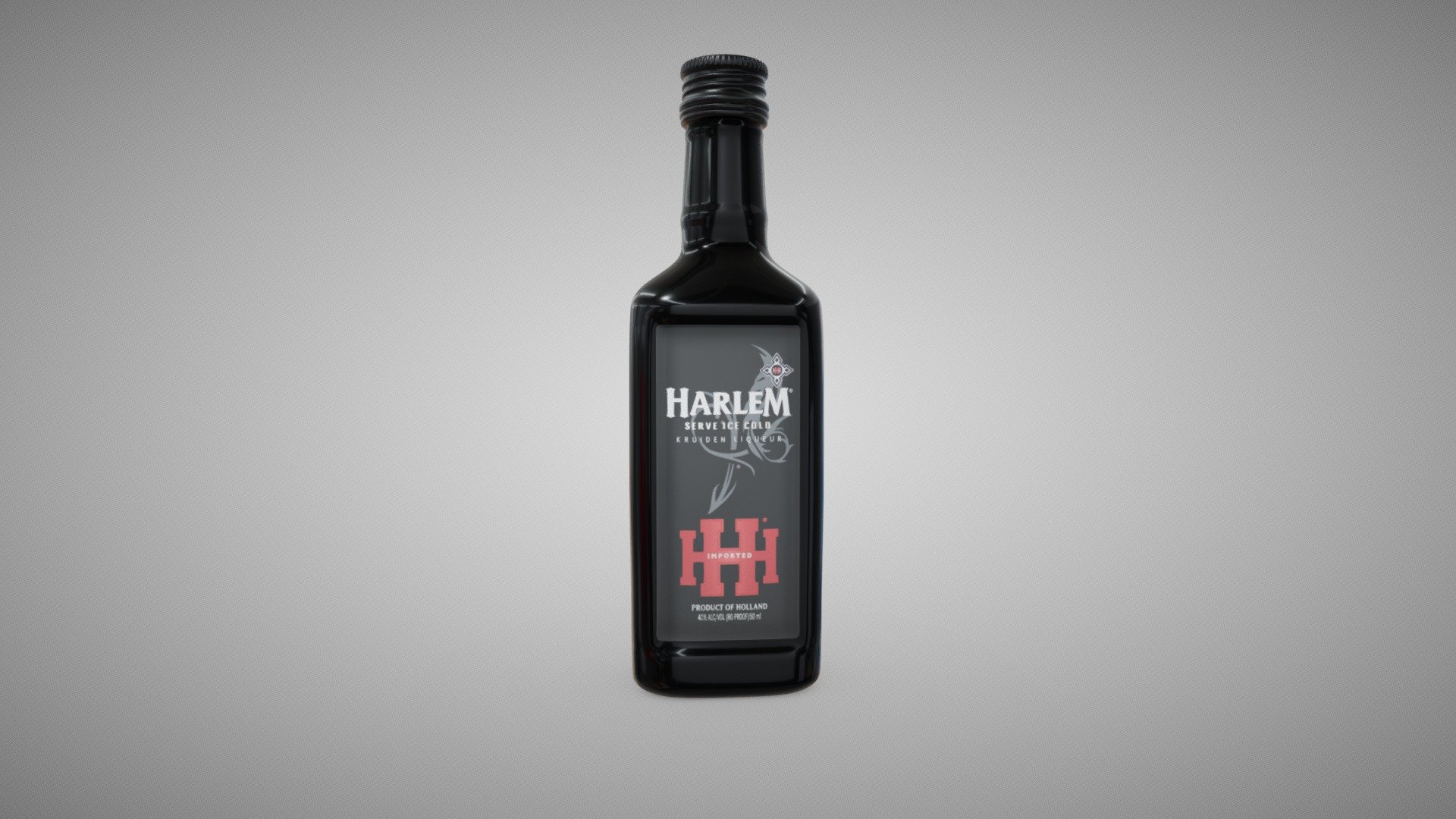 Harlem Bottle High Poly