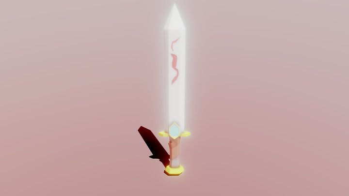 fantasy sword 3D Model