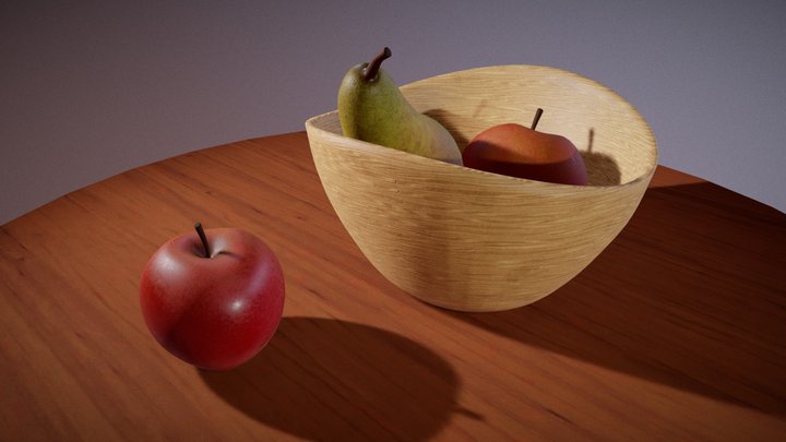 Fruit bowl 3D Model