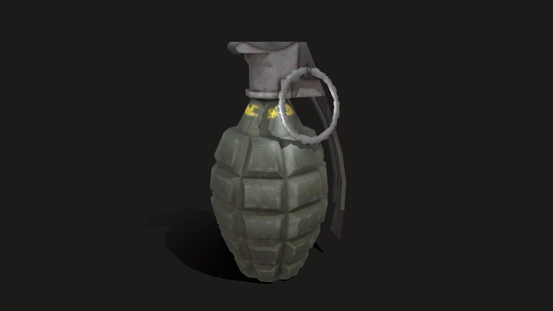 Retro Lowpoly PSX Grenade - Download Free 3D model by lonesomeducky ...
