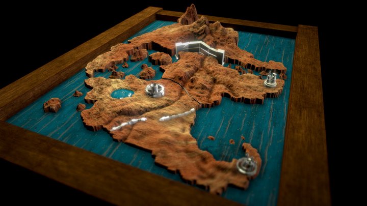 The Land Of Raikai 3D Model